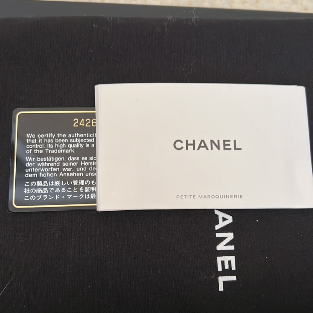 CHANEL O Case Medium Lambskin Leather Clutch Pouch - Limited Edition - Picture 12 of 17